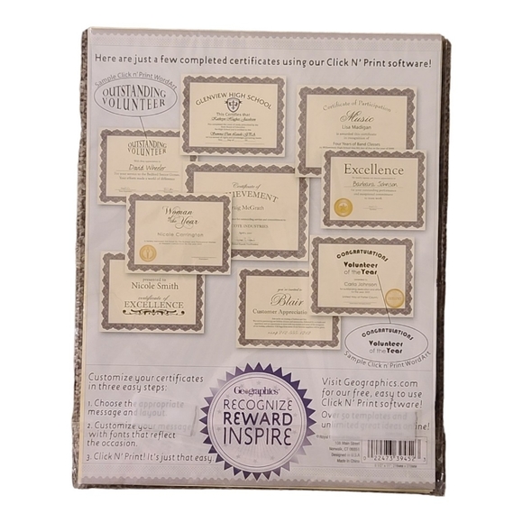 Parchment Certificates with Gold Seals - Picture 2 of 5